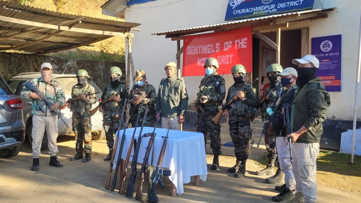 Security forces seize 3.6 kg of explosives in Manipur’s Churachandpur