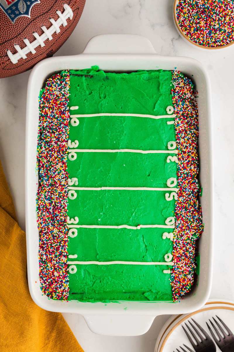 Football Stadium Cake