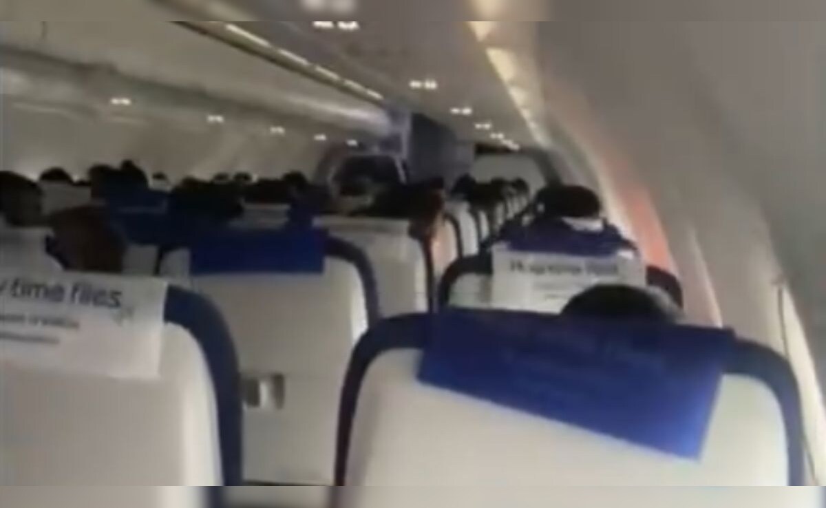 Video: IndiGo Flight Hit By Turbulence Due To Delhi Storm, Landing Aborted