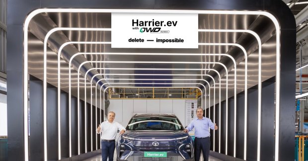 Tata Begins Production of Harrier EV, Deliveries from July