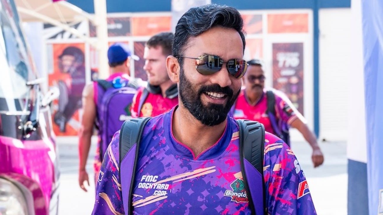 ILT20: Dinesh Karthik joins Sharjah Warriorz