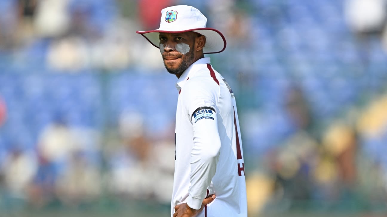 Chase: India tour ‘a stepping stone’ for West Indies as a Test-playing nation