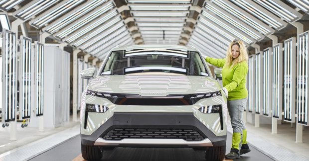 Skoda Exceeds 1 Million Production Mark in 2025, EVs Drive Strong Growth