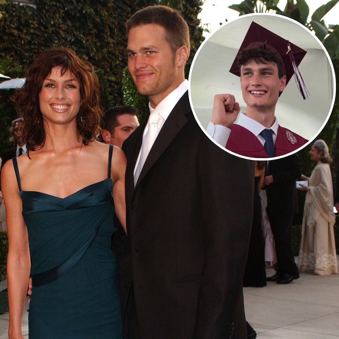 Tom Brady, Bridget Moynahan Reunite for Son’s High School Graduation