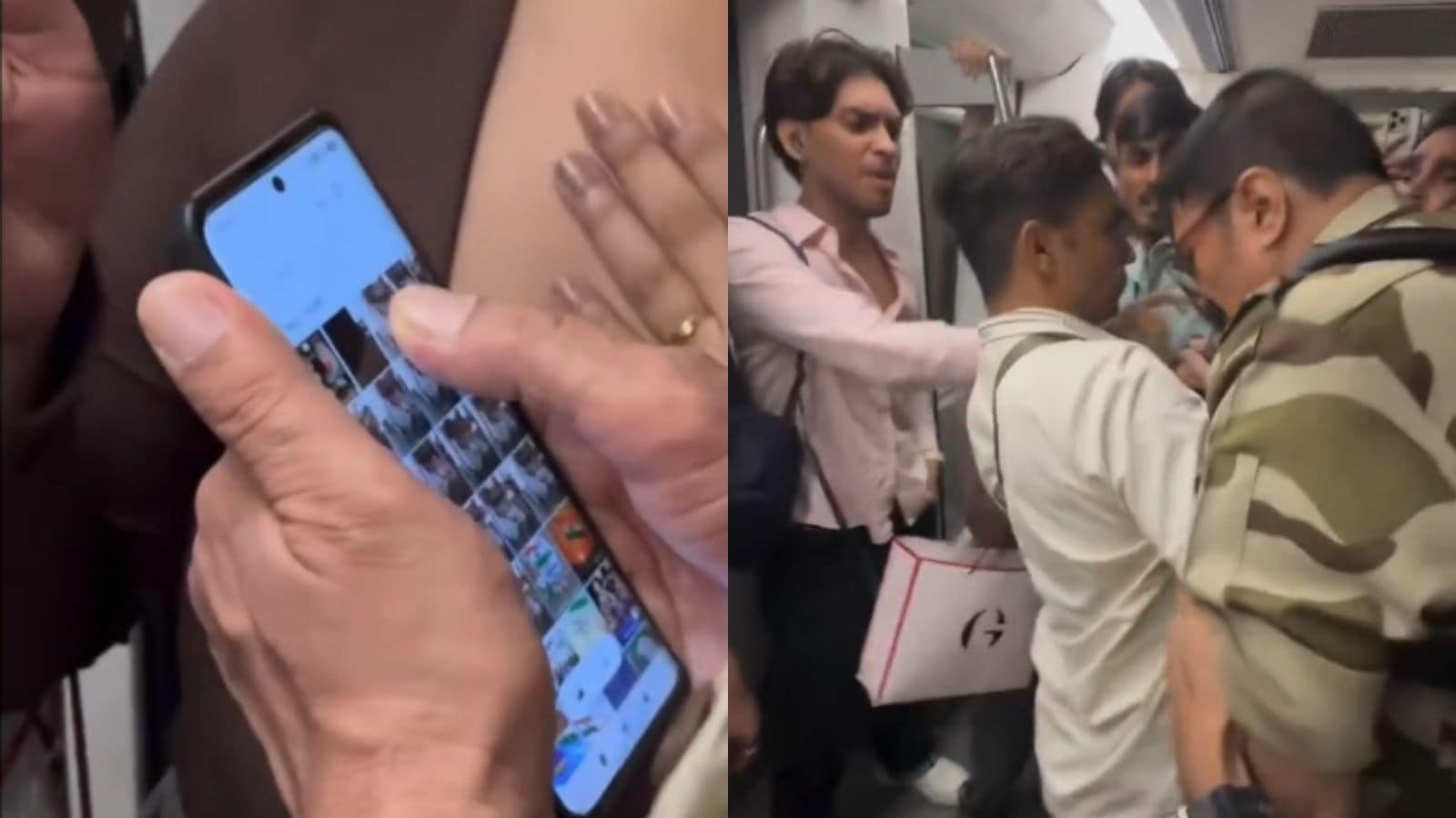 Chaos In Delhi Metro After Paramilitary Official Allegedly Takes Woman’s Pic