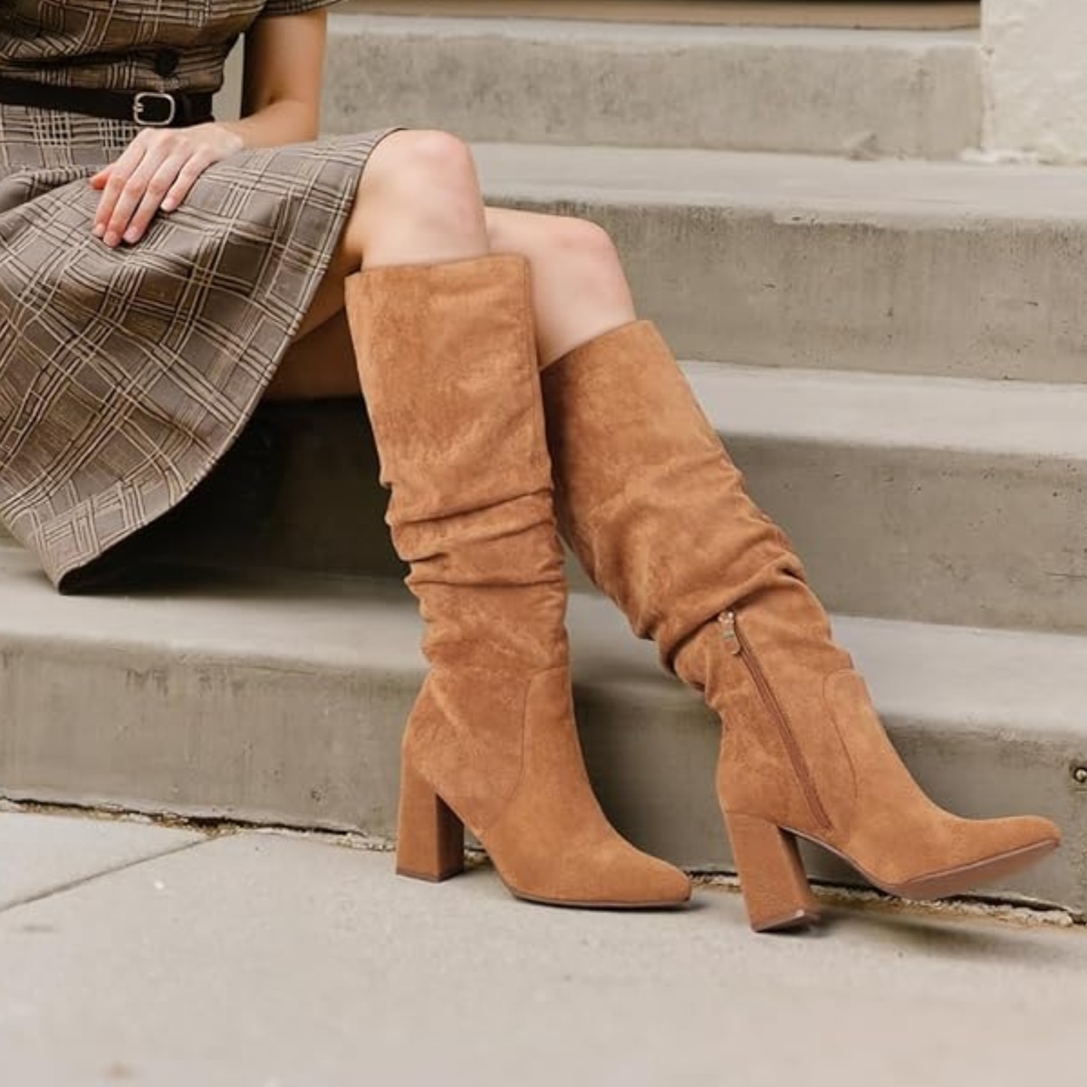 The Knee-High Boots We’re Wearing All Fall & Winter, From $24