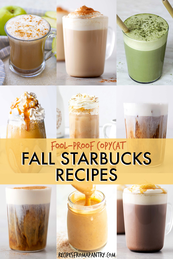 10 Fall Starbucks Drinks