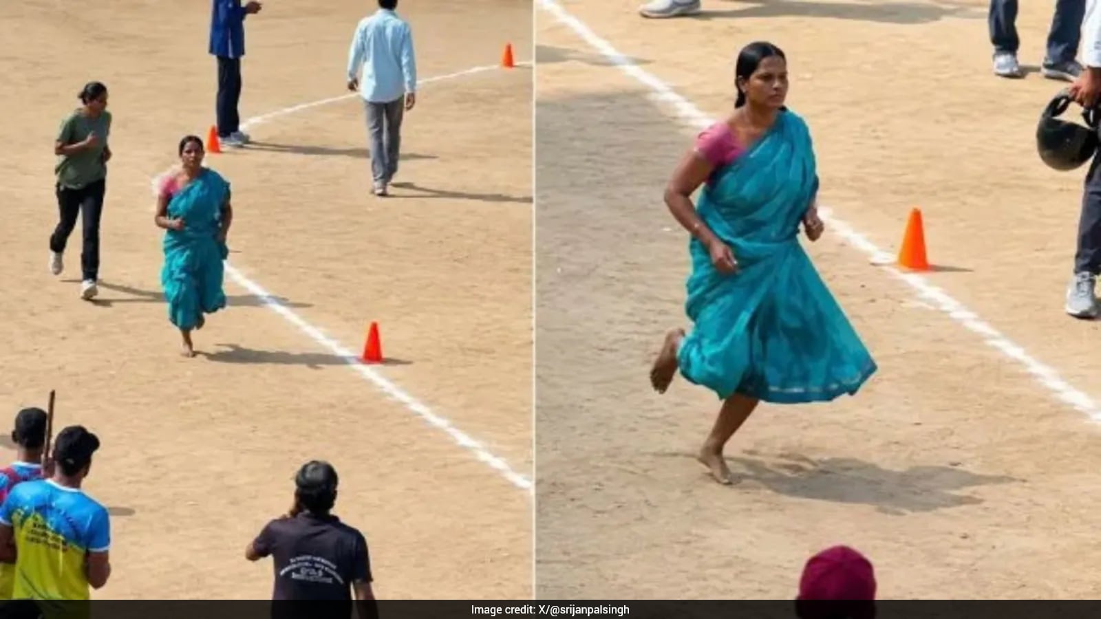 Watch: Jharkhand Woman Runs 1,600 km Barefoot In Saree To Pursue Home Guard Dream, Inspires Internet