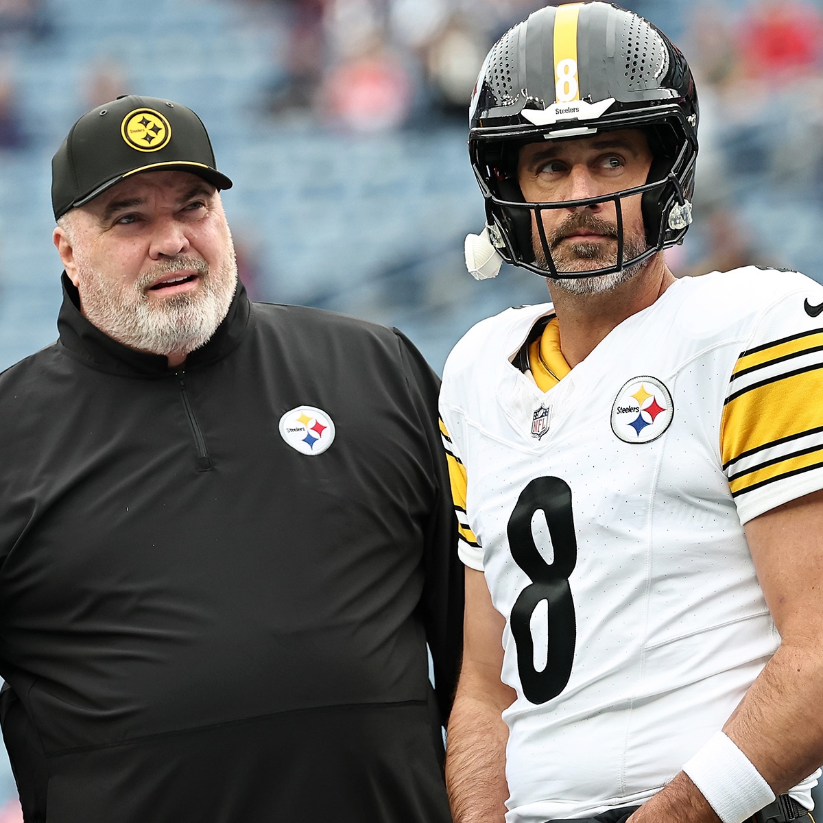 Steelers’ Mike McCarthy Addresses Tense Exchange With Aaron Rodgers